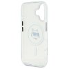 Karl Lagerfeld KLHMP16SHLSCHH iPhone 16 6.1 biały/white hardcase IML Metal Choupette Head MagSafe